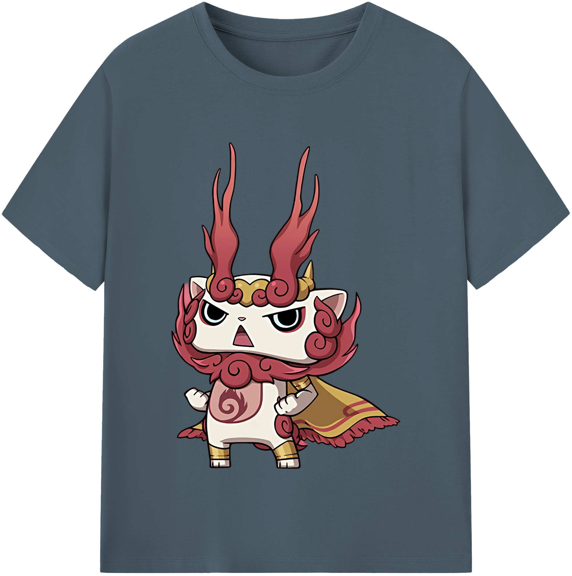 （画像用） 妖怪ウォッチ Yo-kai Watch 綿100％半袖Tシャツ（フロントプリント）